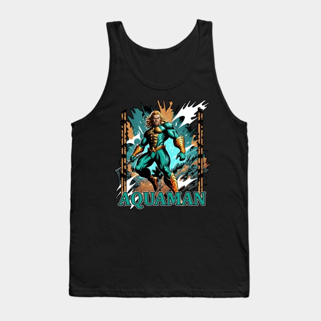 Aquaman Tank Top by Brom Store